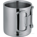 Double Walled Stainless Steel Camping Mug